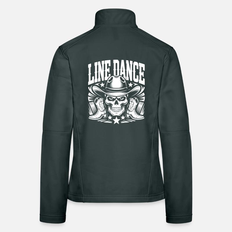 Lone Dance Schädel Rodeo Frauen Softshelljacke
