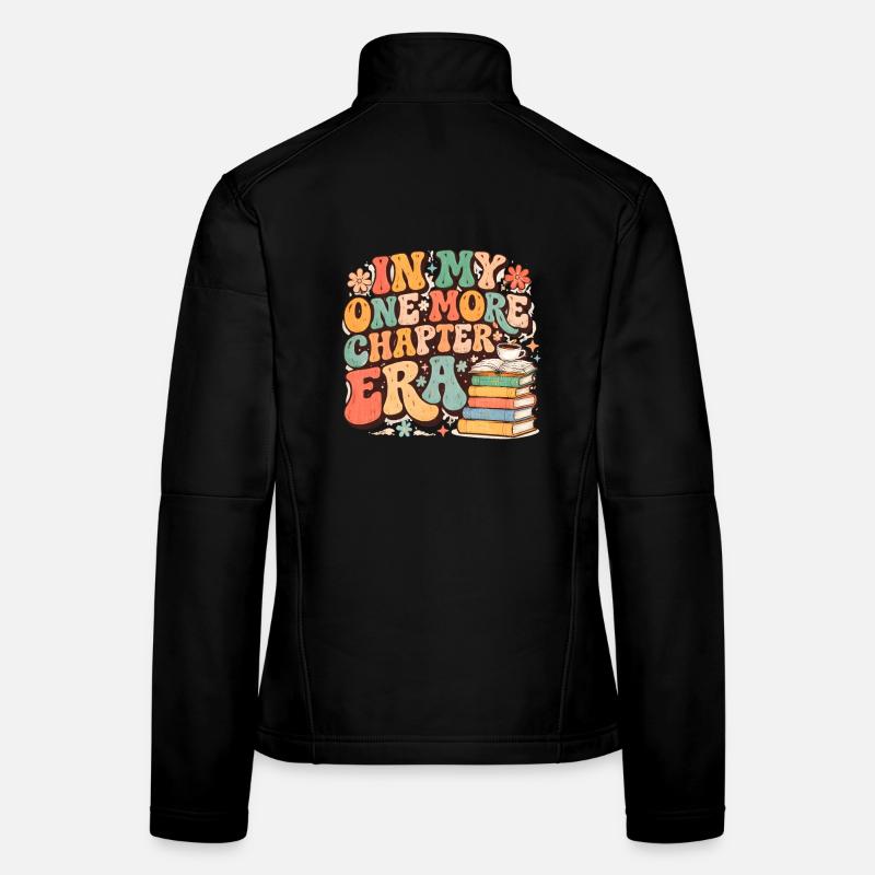 Encore une lecture de nerd de l’ère des chapitres Veste en tissu softshell Femme