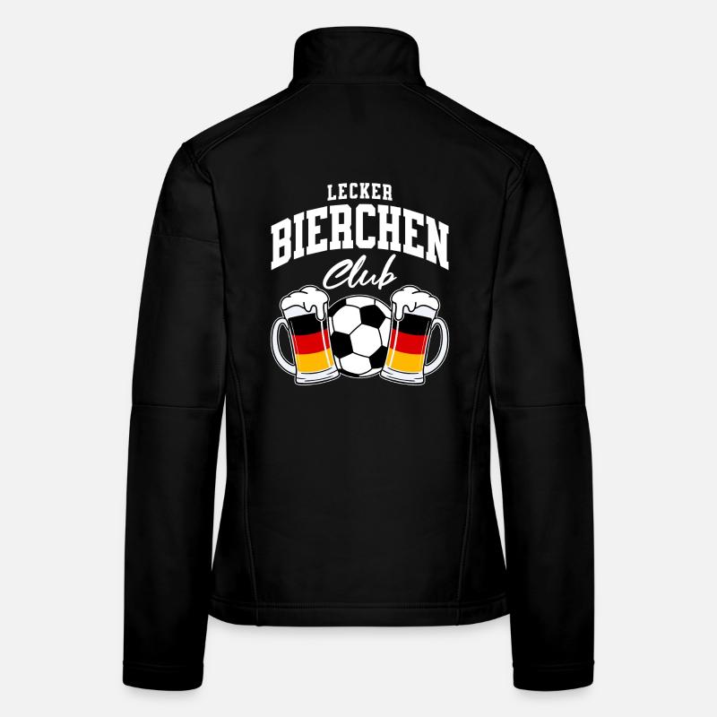 Lecker Bierchen Club Frauen Softshelljacke