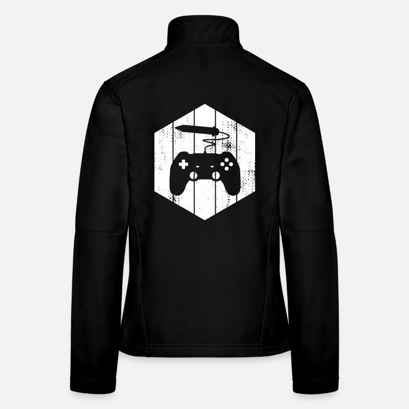 2D Artist Frauen Softshelljacke