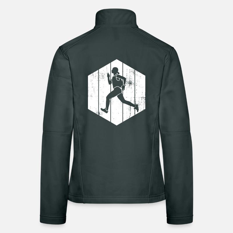 Coureuse Veste en tissu softshell Femme