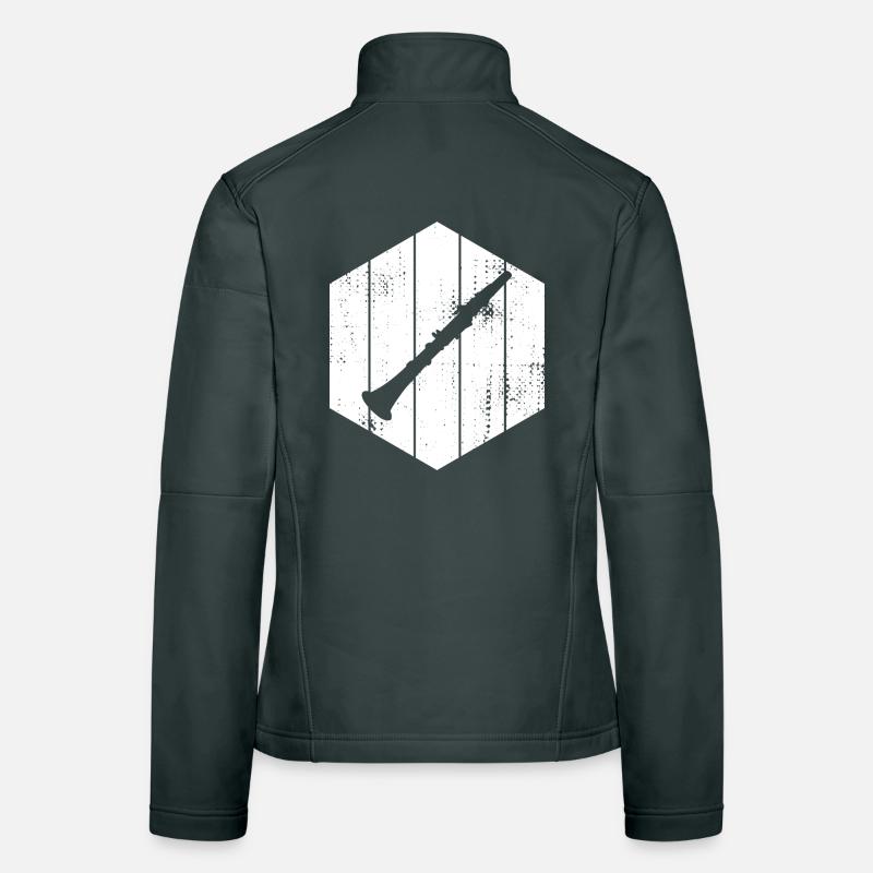 Klarinette Frauen Softshelljacke