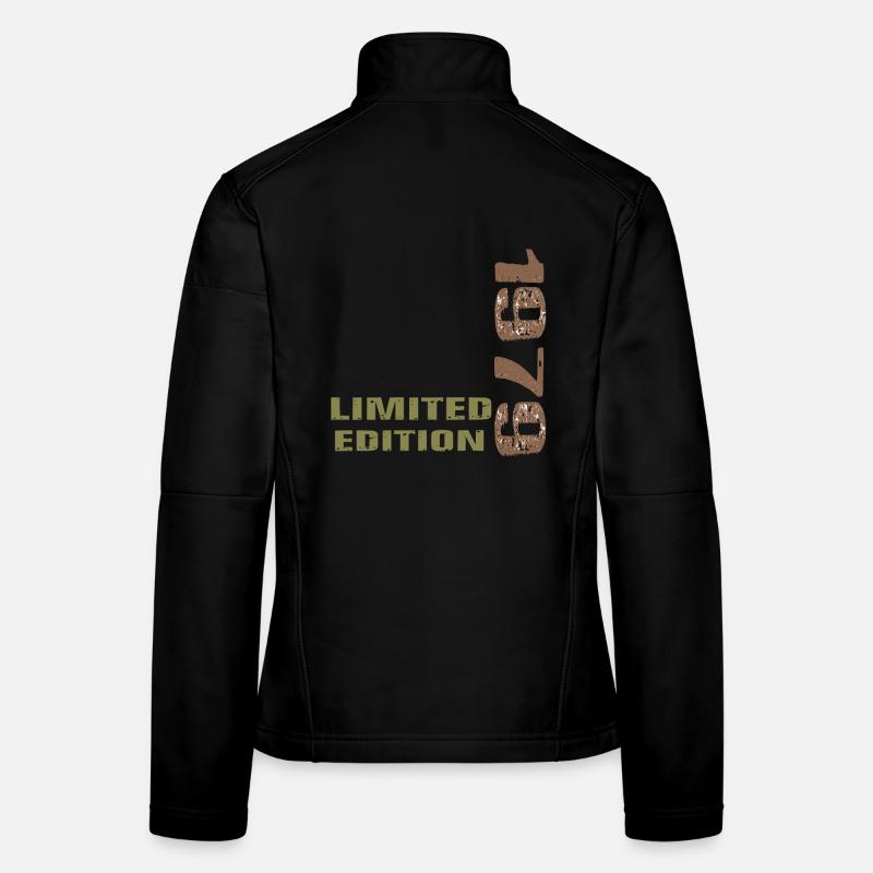 Millésime 1979 Édition Limitée Cadeau Veste en tissu softshell Femme