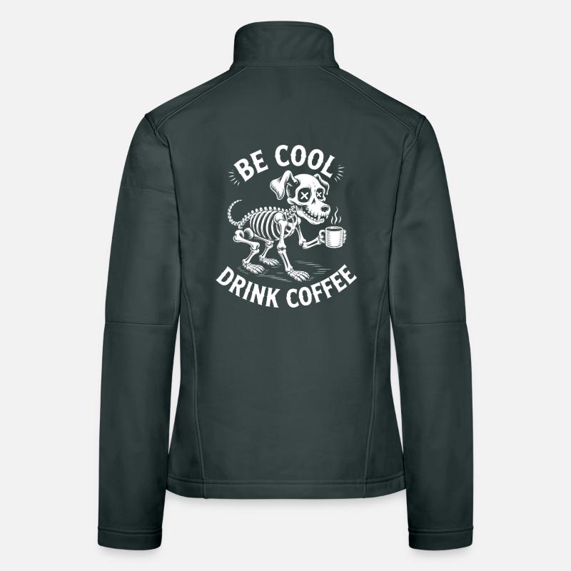 Squelette Squelette de Café Be Cool Veste en tissu softshell Femme
