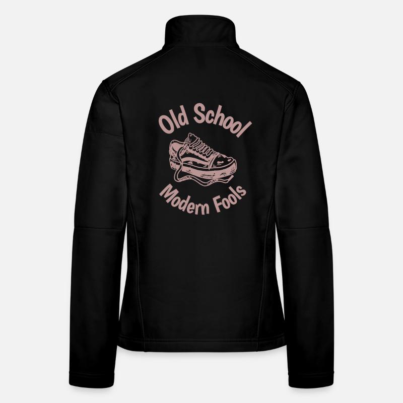 Old School Sneaker Logo Fools Women's Softshell Jacket