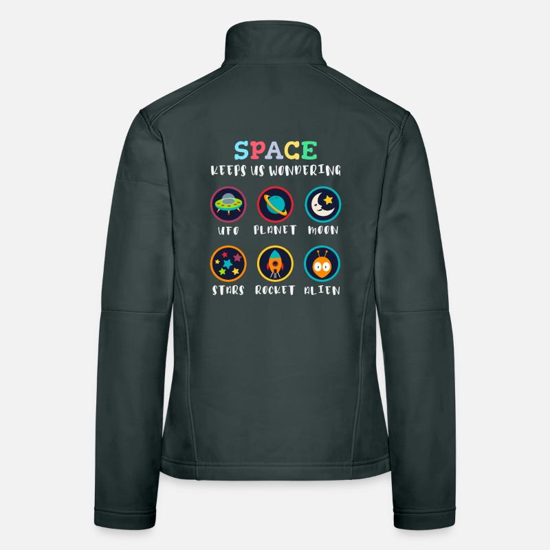 Space arouses curiosity Women's Softshell Jacket