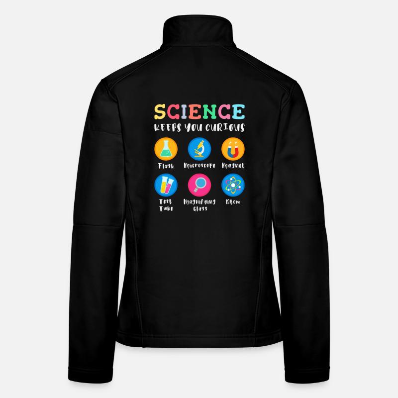 Science arouses curiosity Women's Softshell Jacket