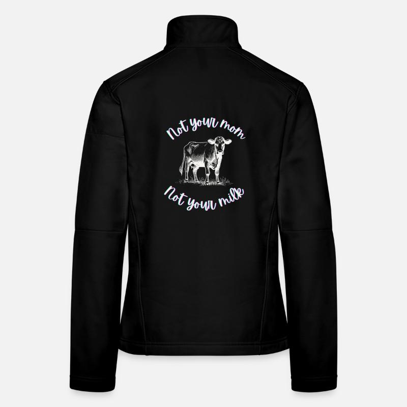 Nicht deine Mutter, nicht deine Milch Frauen Softshelljacke