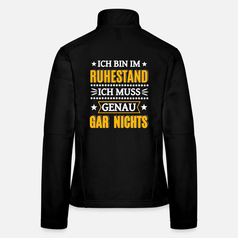 Rentner Ruhestand Frauen Softshelljacke
