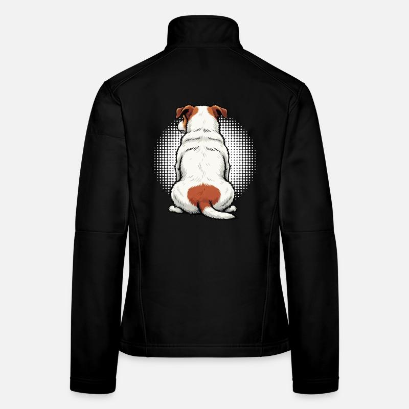 Jack Russel terrier Jack russel Besitzer Jacky Frauen Softshelljacke