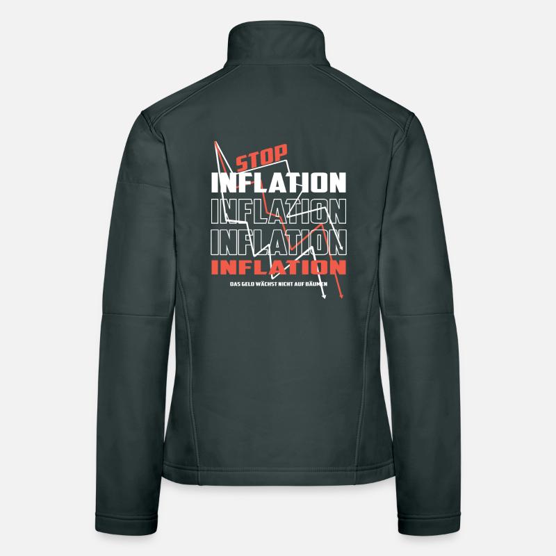 Arrêtez l’inflation Veste en tissu softshell Femme