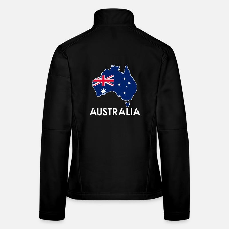 Australie Veste en tissu softshell Femme