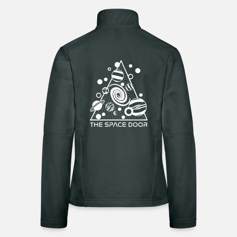 Une porte sur l'espace Veste en tissu softshell Femme