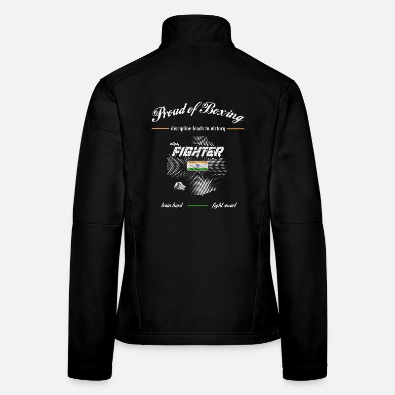 Fier de Boxing FIGHTER India Veste en tissu softshell Femme