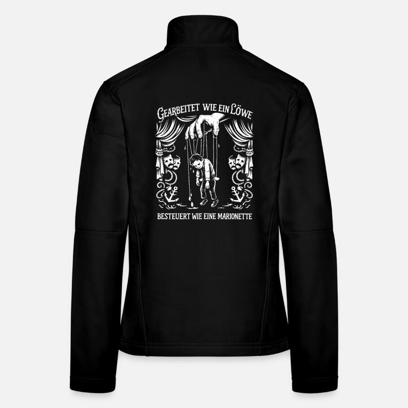 Gearbeitet Wie Ein Löwe Frauen Softshelljacke