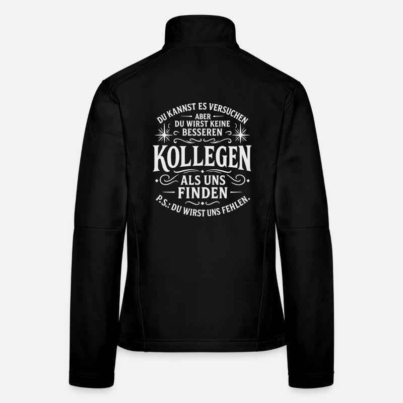 Abschiedsgeschenk Kollegen Jobwechsel Frauen Softshelljacke