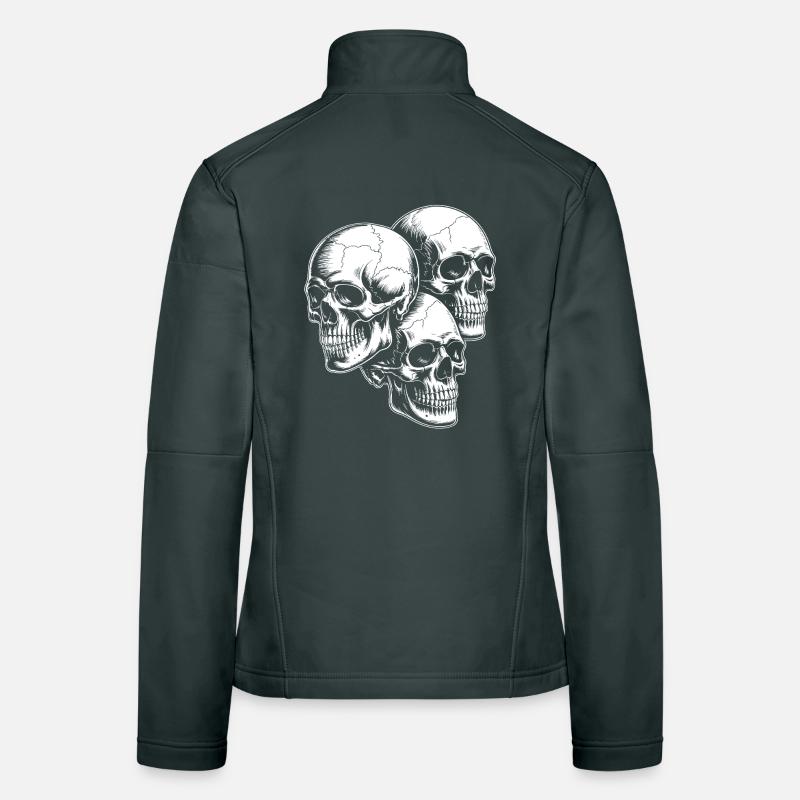 Skull Trio Frauen Softshelljacke
