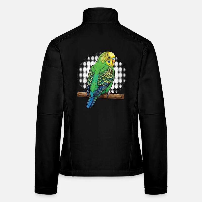 Propriétaires de perruches ondulées Propriétaires de perruches ondulées Veste en tissu softshell Femme
