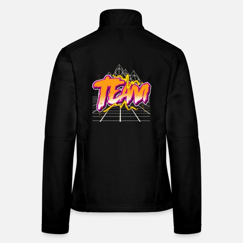 Team Frauen Softshelljacke