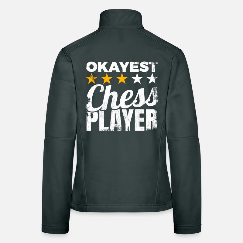 Joueur d’échecs Okayest Veste en tissu softshell Femme