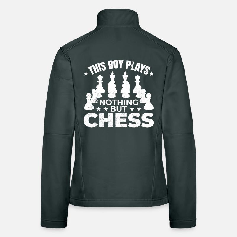 Schachjunge Frauen Softshelljacke