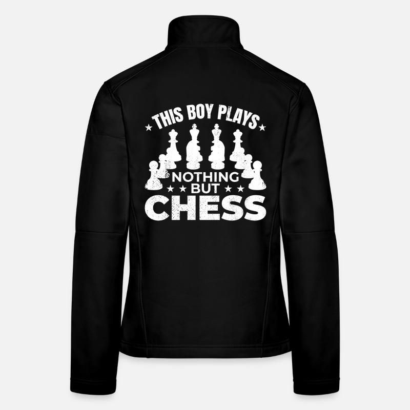 Garçon d’échecs Veste en tissu softshell Femme