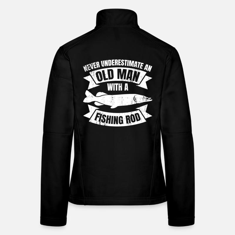 Fischer Opa Frauen Softshelljacke