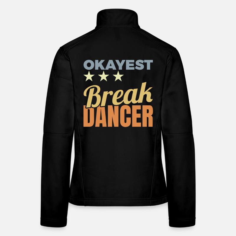 Durchschnittlicher Breakdancer Frauen Softshelljacke