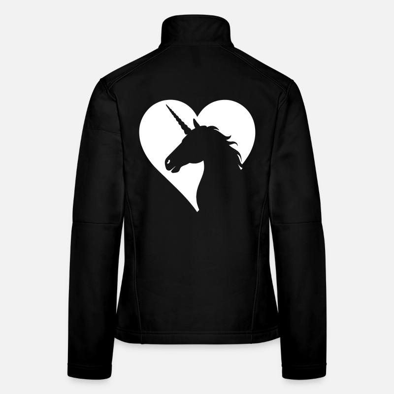Niedliches Einhorn Magisch  Frauen Softshelljacke