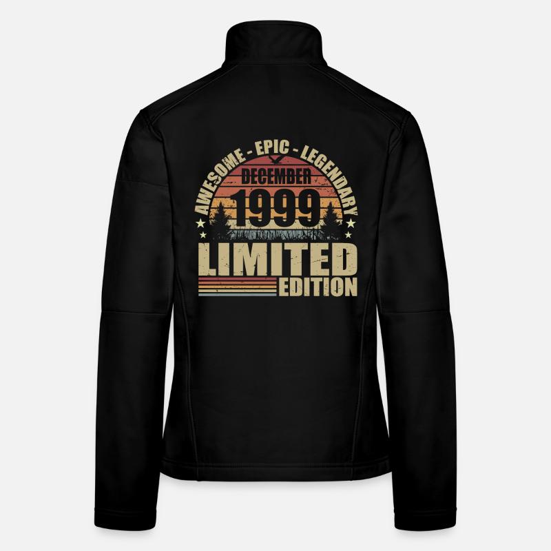 Décembre 1999 - Édition Limitée Décembre 1999 Veste en tissu softshell Femme