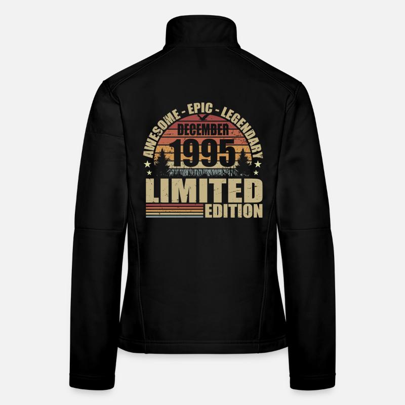 Décembre 1995 - Édition Limitée Décembre 1995 Veste en tissu softshell Femme