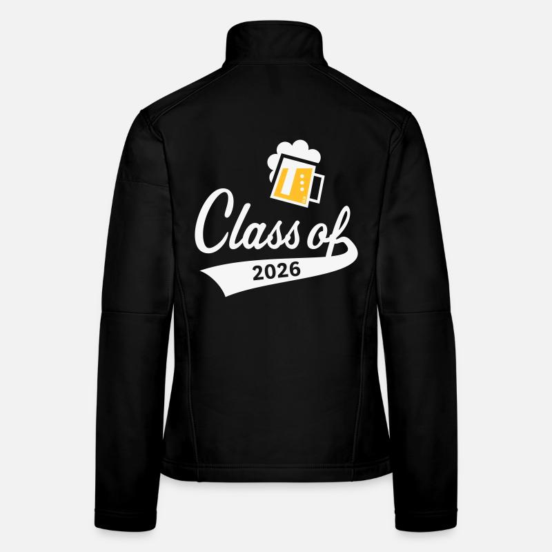 Promotion 2026 (Promotion diplômée / Bière / 2C NEG) Veste en tissu softshell Femme