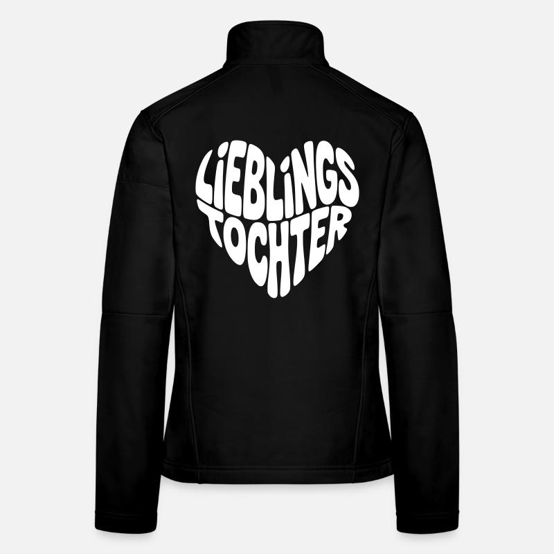 Favorite Daughter Heart Women's Softshell Jacket