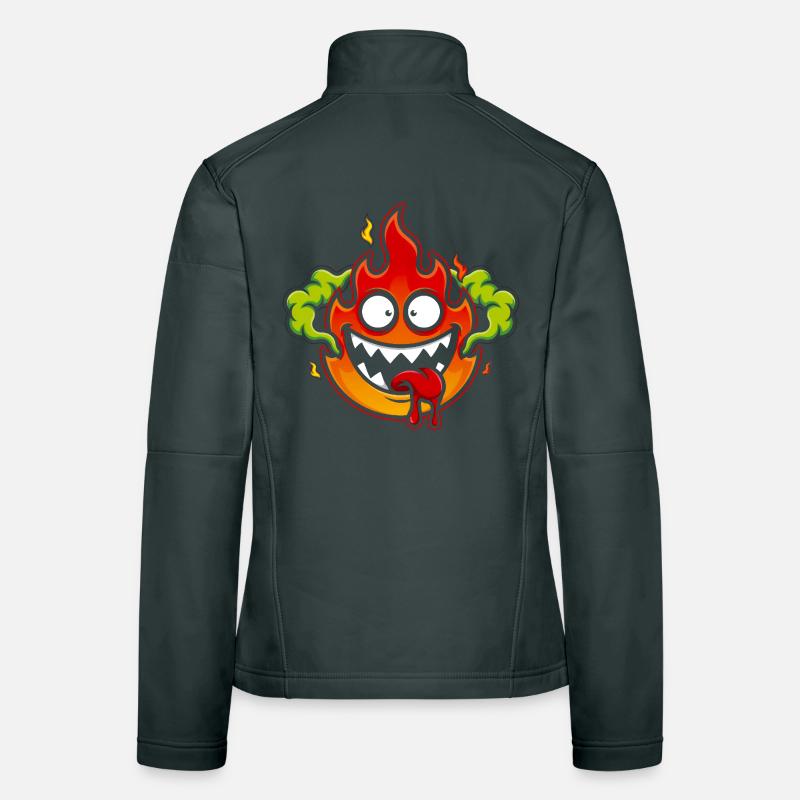 Crazy Fire Monster Women's Softshell Jacket