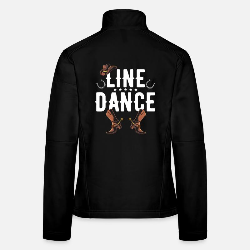 Line Dance Frauen Softshelljacke