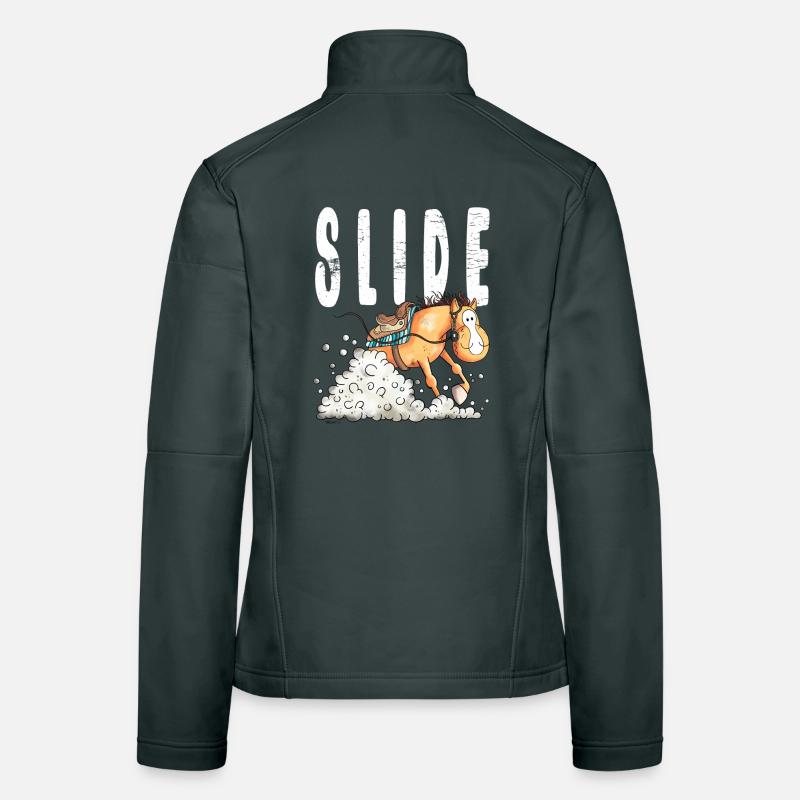 Westernpferd Slide Frauen Softshelljacke