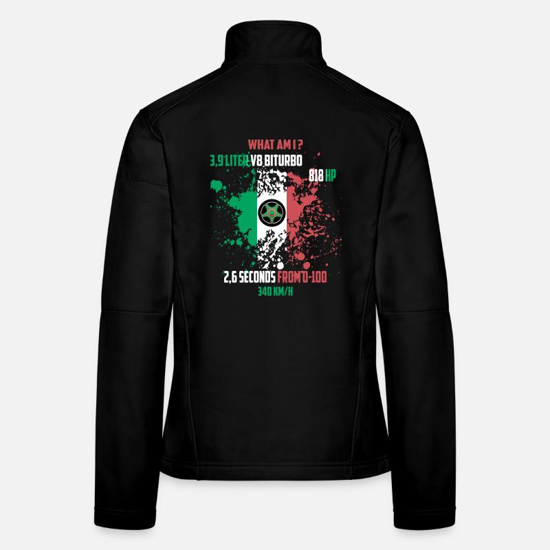 Rennfahrer Frauen Softshelljacke