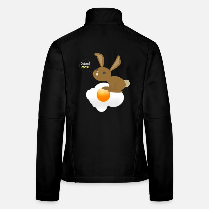Bunny Easter Egg Egg Egg Women's Softshell Jacket
