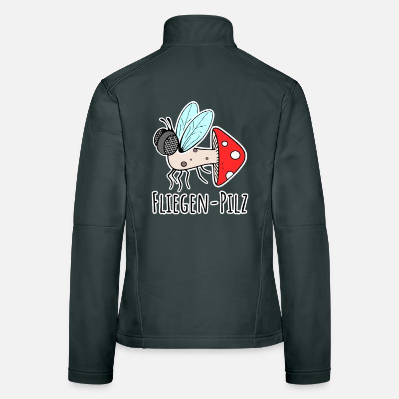 Fliegenpilz - Halb Fliege halb Pilz Frauen Softshelljacke