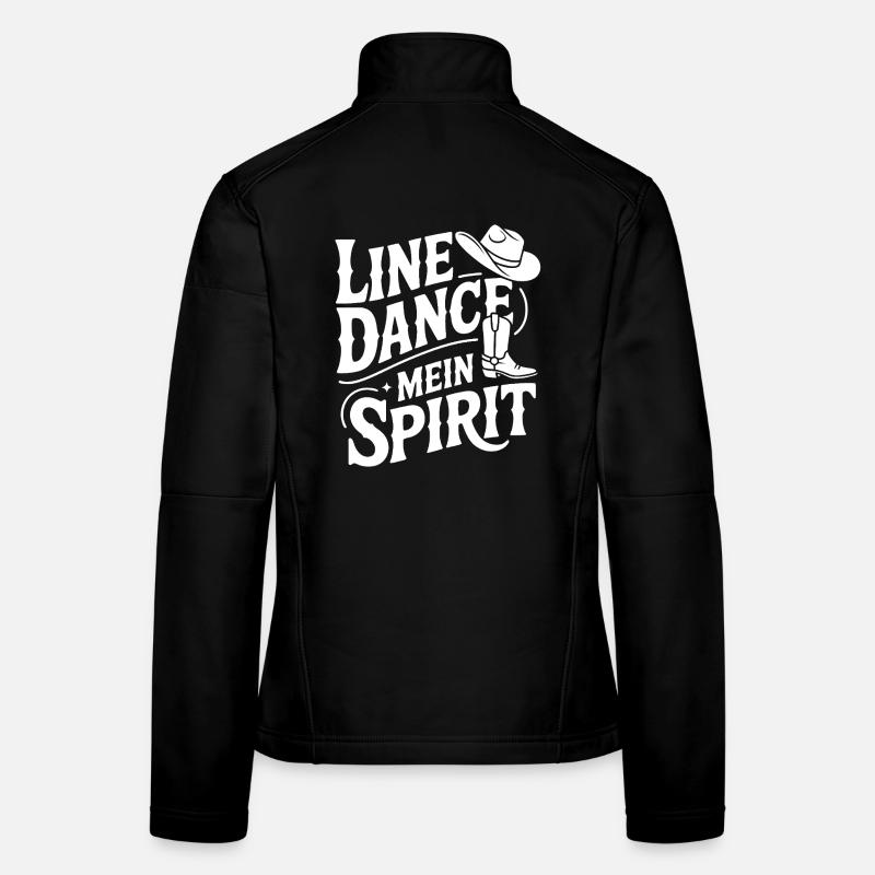 Line Dance Mein Spirit Frauen Softshelljacke