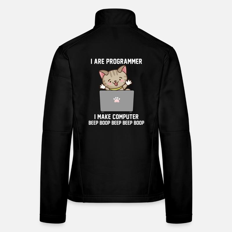 Programmeur Veste en tissu softshell Femme