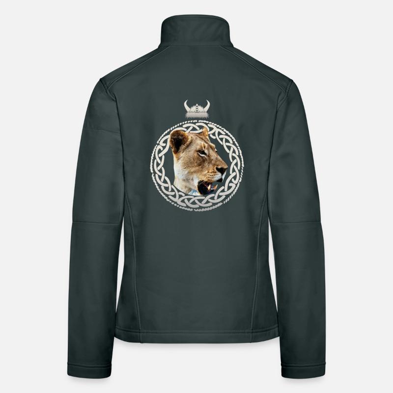 Wikinger Löwin Frauen Softshelljacke