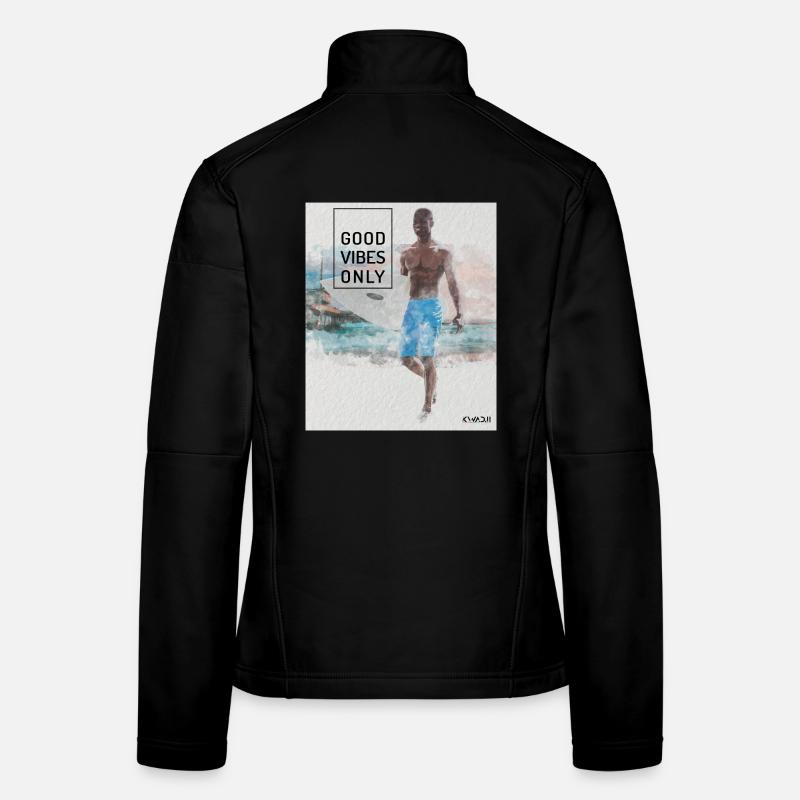 Beach Surfer - Surf, Soleil et Plage Veste en tissu softshell Femme