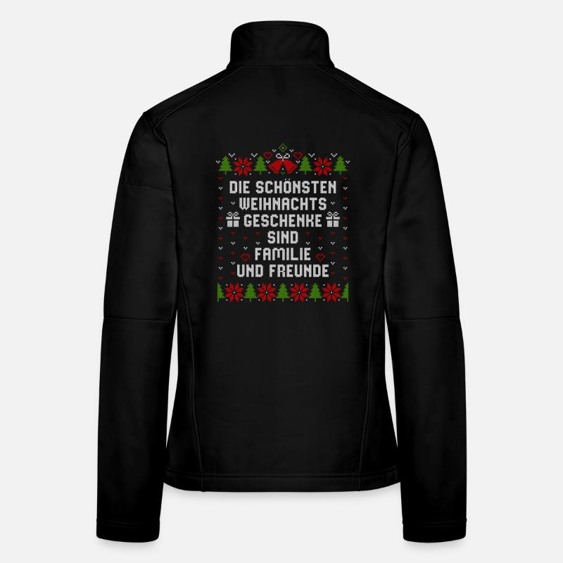 Die schönsten Weihnachtsgeschenke Familie Freunde Frauen Softshelljacke