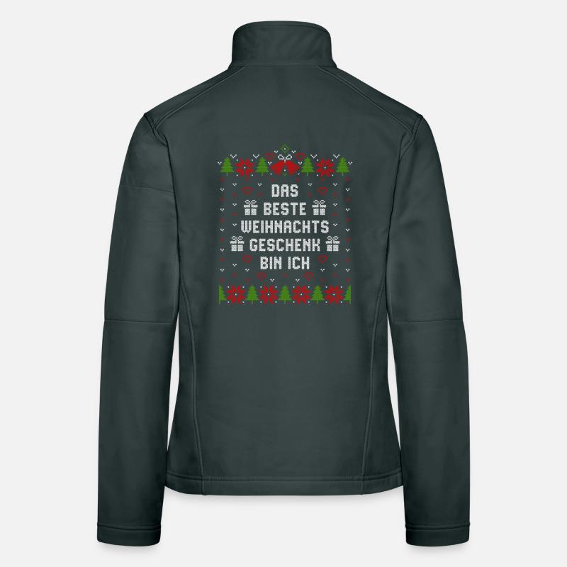 Das beste Weihnachtsgeschenk bin ich Frauen Softshelljacke