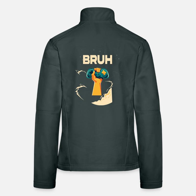 Powerful Cosmic Brain Hand Women's Softshell Jacket