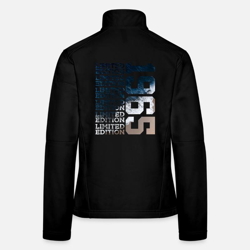 ÉDITION LIMITÉE 1965 61 ANS 61E ANNIVERSAIRE Veste en tissu softshell Femme
