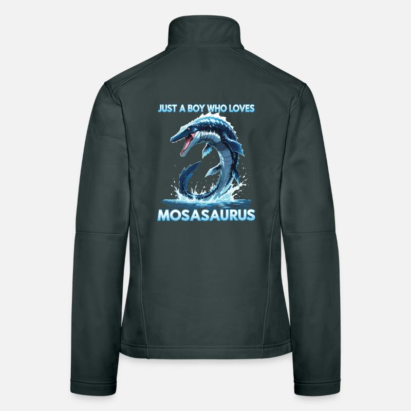 Anime: Einfach ein Junge, der Mosasaurus liebt Frauen Softshelljacke
