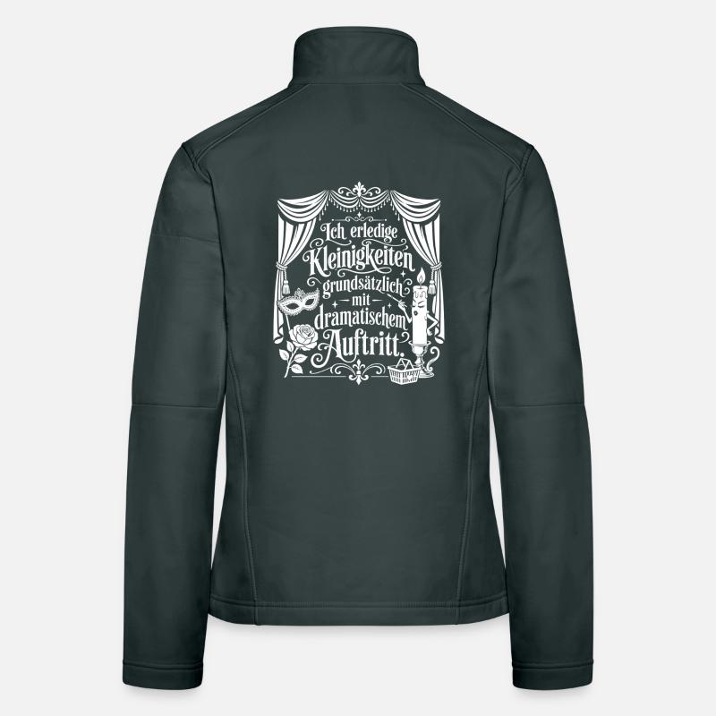 Kleinigkeiten mit dramatischem Auftritt Frauen Softshelljacke