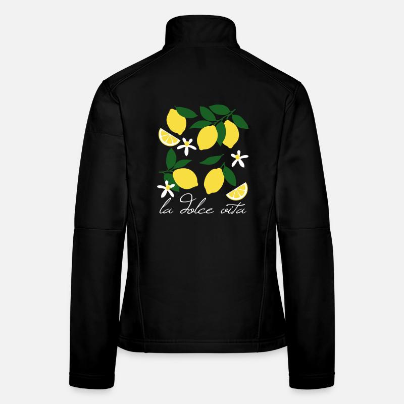 La Dolce Vita Zitronen Frauen Softshelljacke